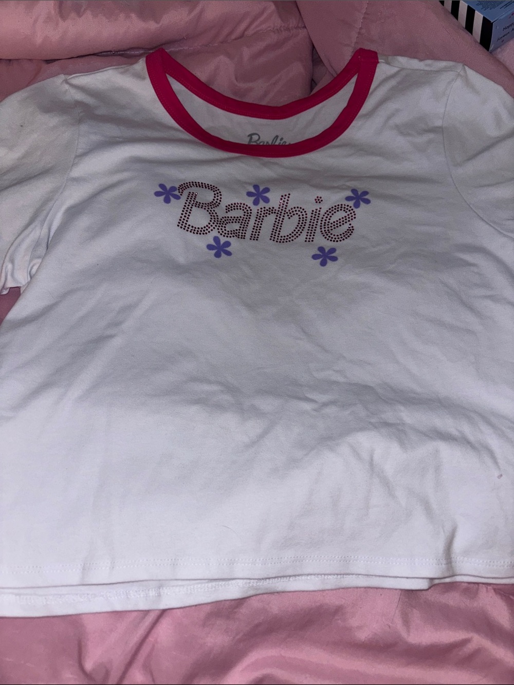 Barbie Crop Top Hot Topic